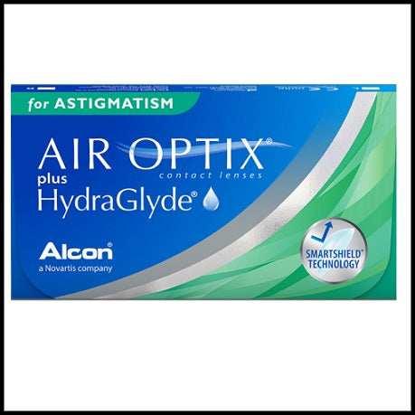 Air Optix Plus HydraGlyde Toric Monthly Disposable Lenses