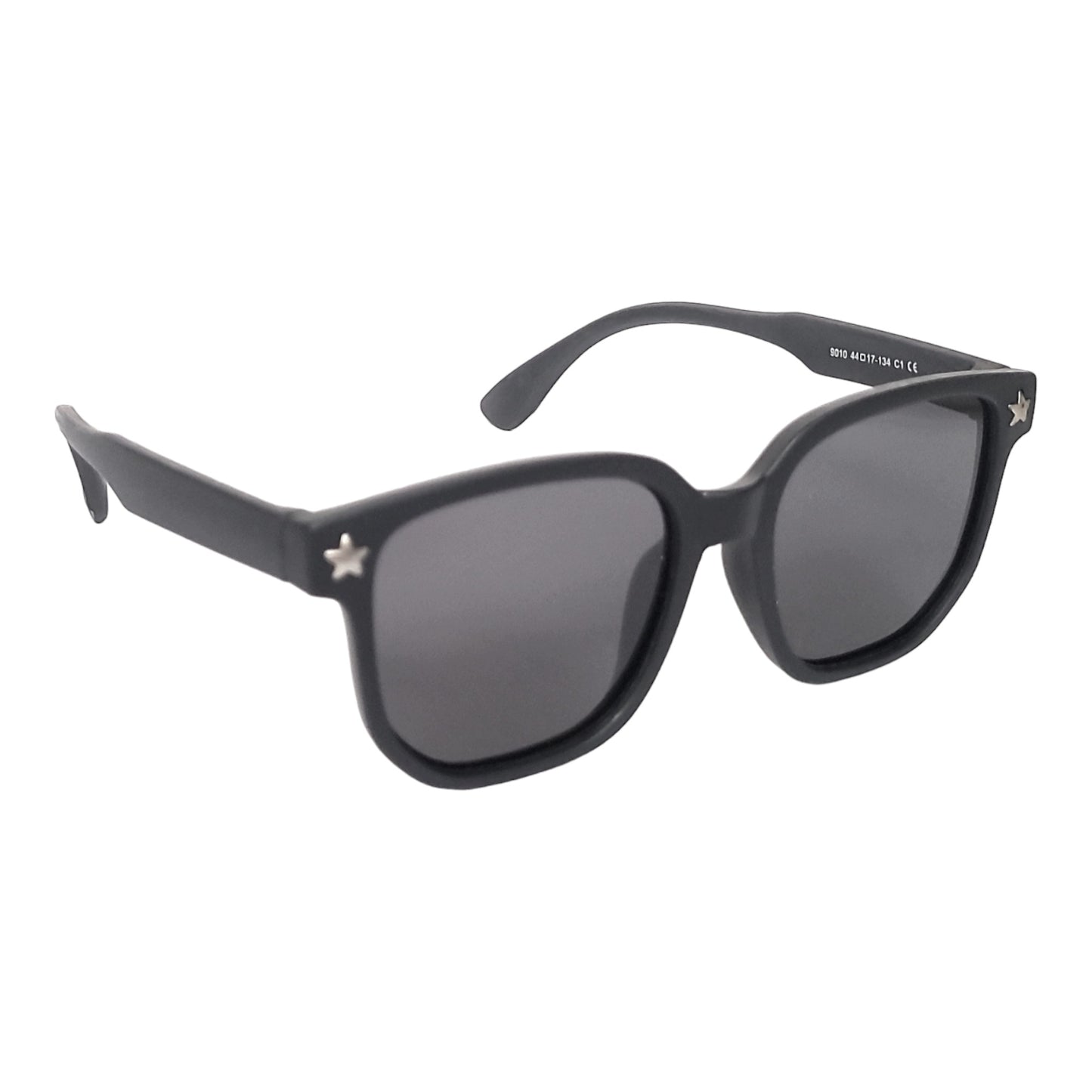 Wayfarer Kids Polarized Sunglasses for Children Age 4-9 Years Old, Girl or Boy | affaires-9010 - Black