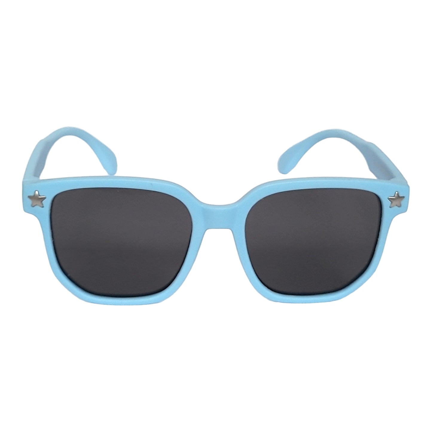 Wayfarer Kids Polarized Sunglasses for Children Age 4-9 Years Old, Girl or Boy | affaires-9010 - Blue