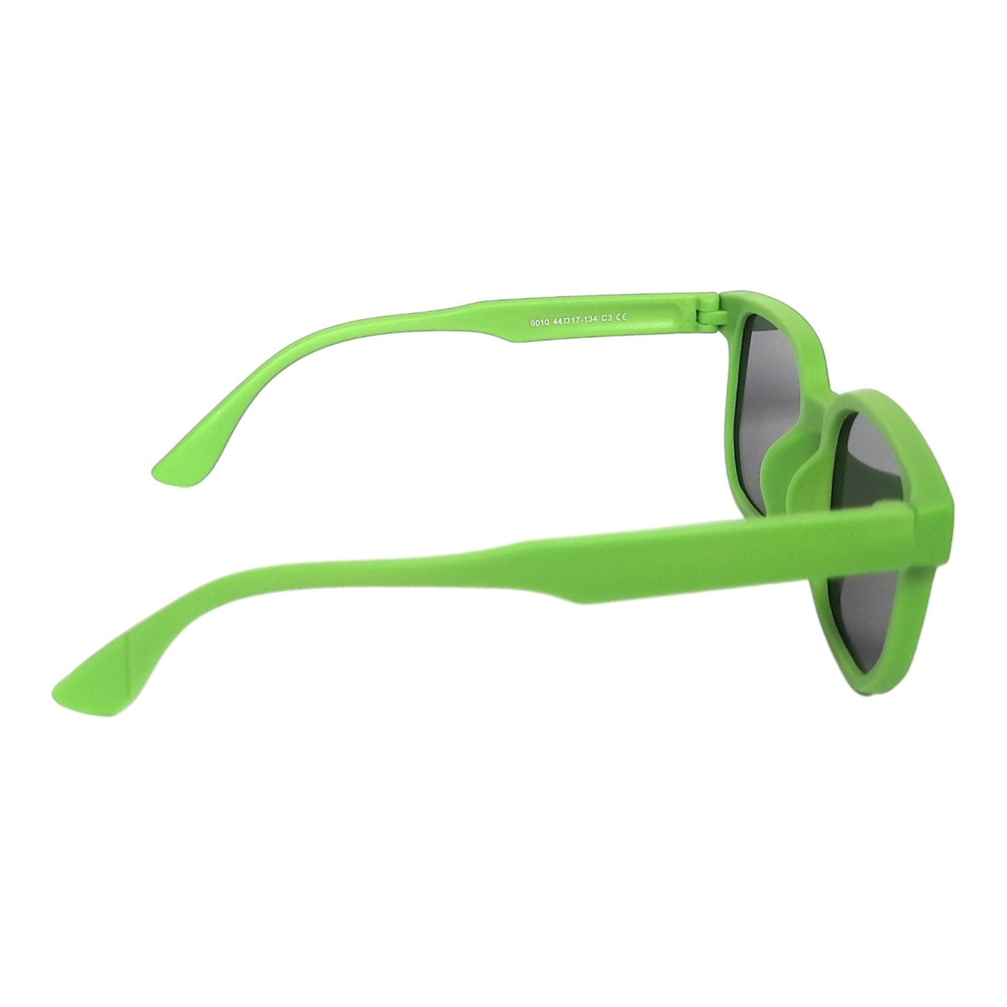 Wayfarer Kids Polarized Sunglasses for Children Age 4-9 Years Old, Girl or Boy | affaires-9010 - Green