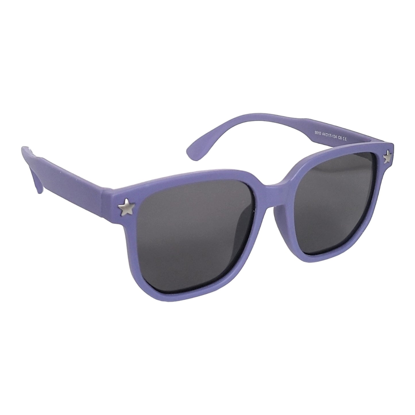 Wayfarer Kids Polarized Sunglasses for Children Age 4-9 Years Old, Girl or Boy | affaires-9010 - Purple
