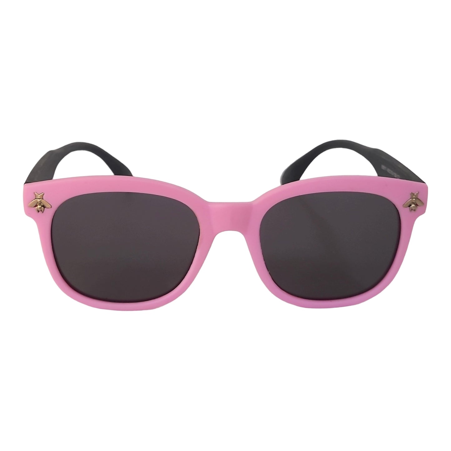 Stylish Kids Polarized Sunglasses for Shades Age 4-9 Years Old, Girl or Boy | affaires-9011 - Purple-Black