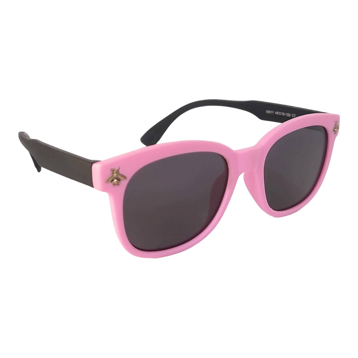 Stylish Kids Polarized Sunglasses for Shades Age 4-9 Years Old, Girl or Boy | affaires-9011 - Purple-Black