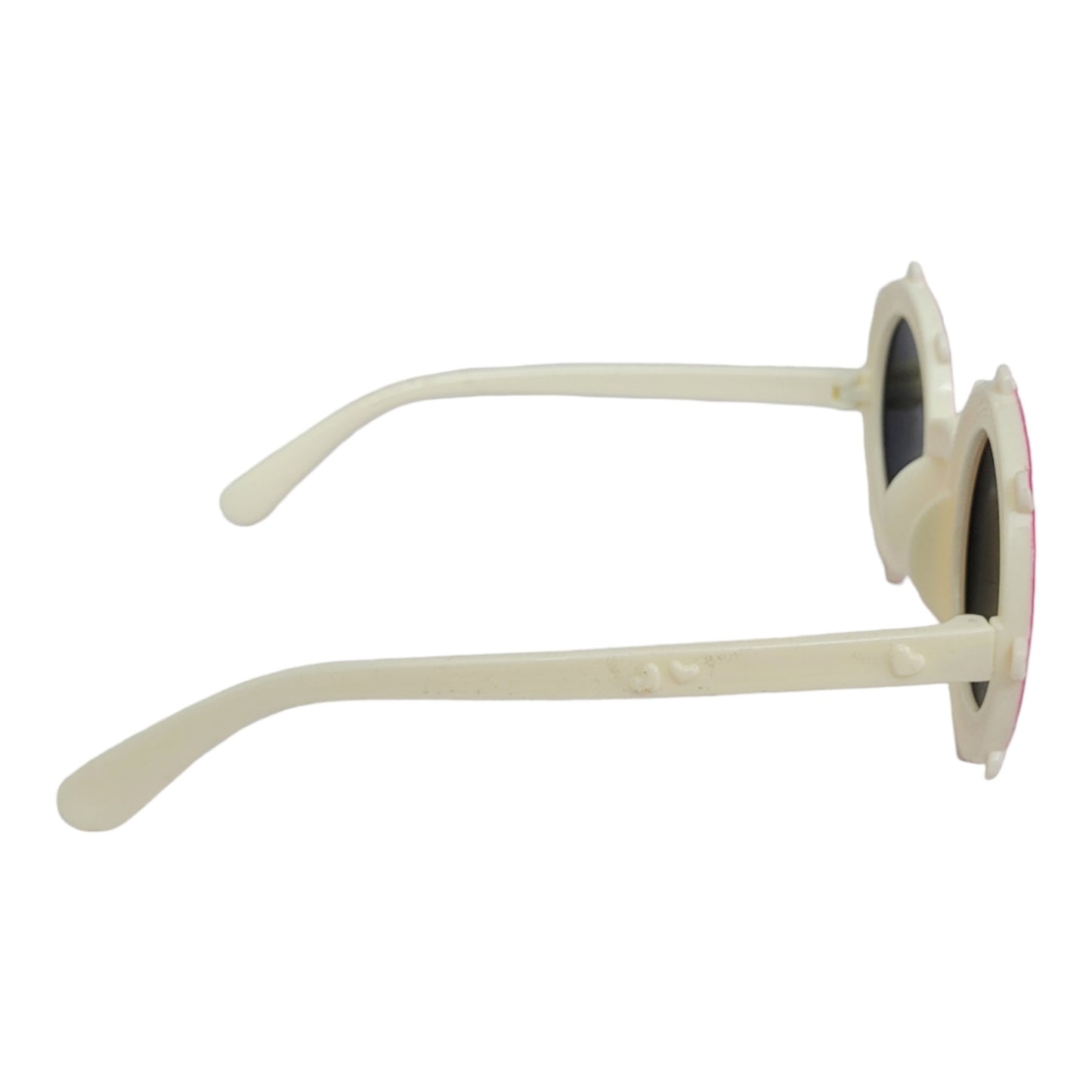 Round Shape Sunglasses for kids - UV Protected Sunglasses - ( 3yrs to 8yrs ) – affaires-2044-White