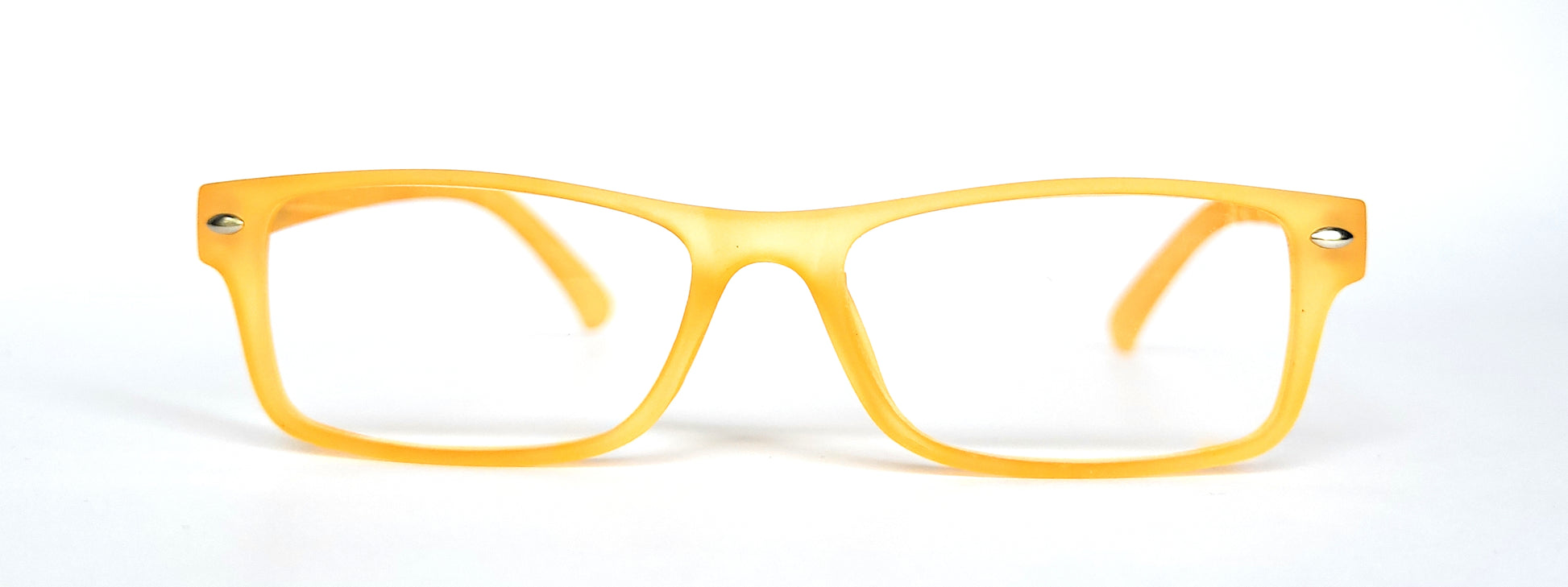 Orange reading glasses for men and women