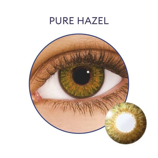 Pure Hazel contact lenses