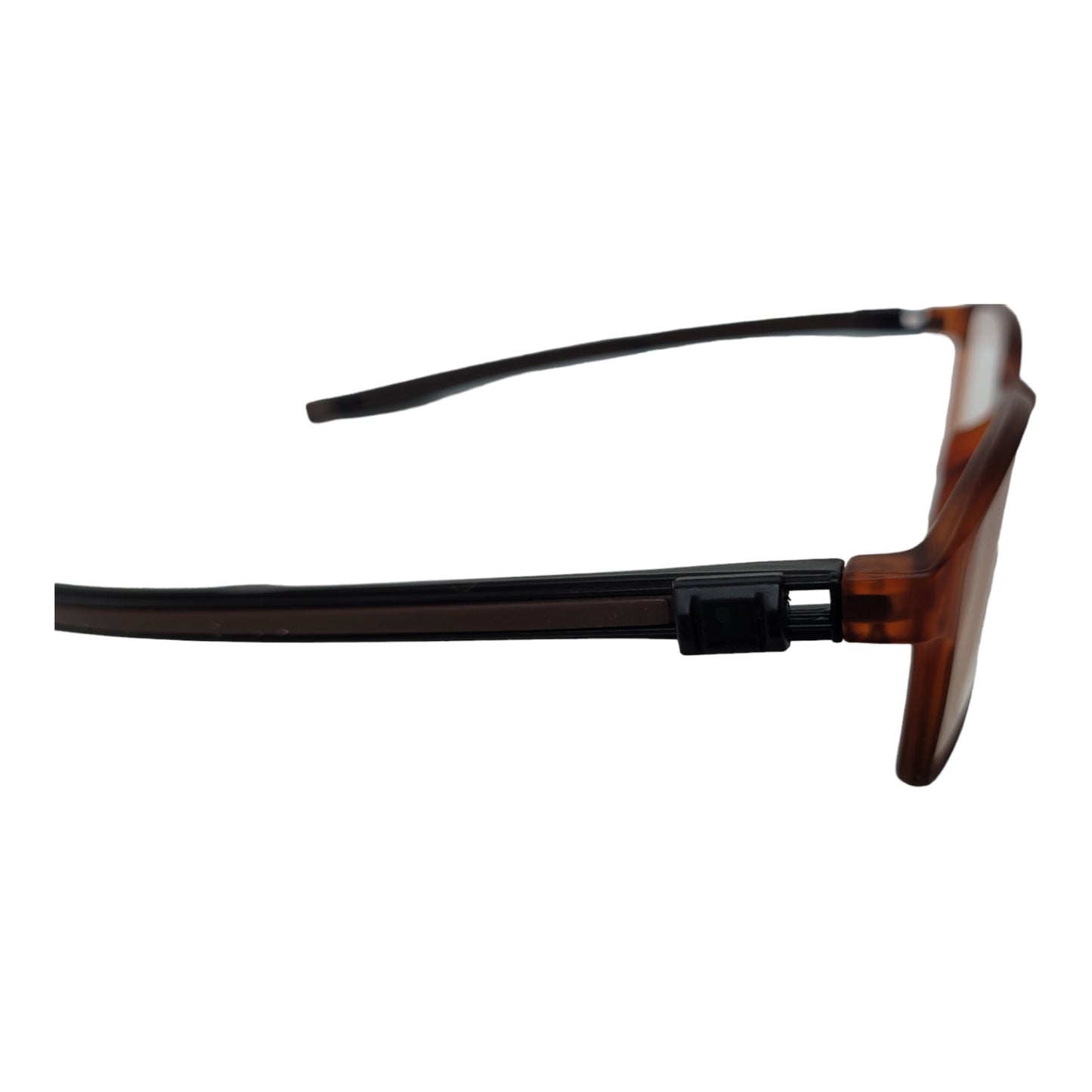 Brown unisex magnetic reading glasses