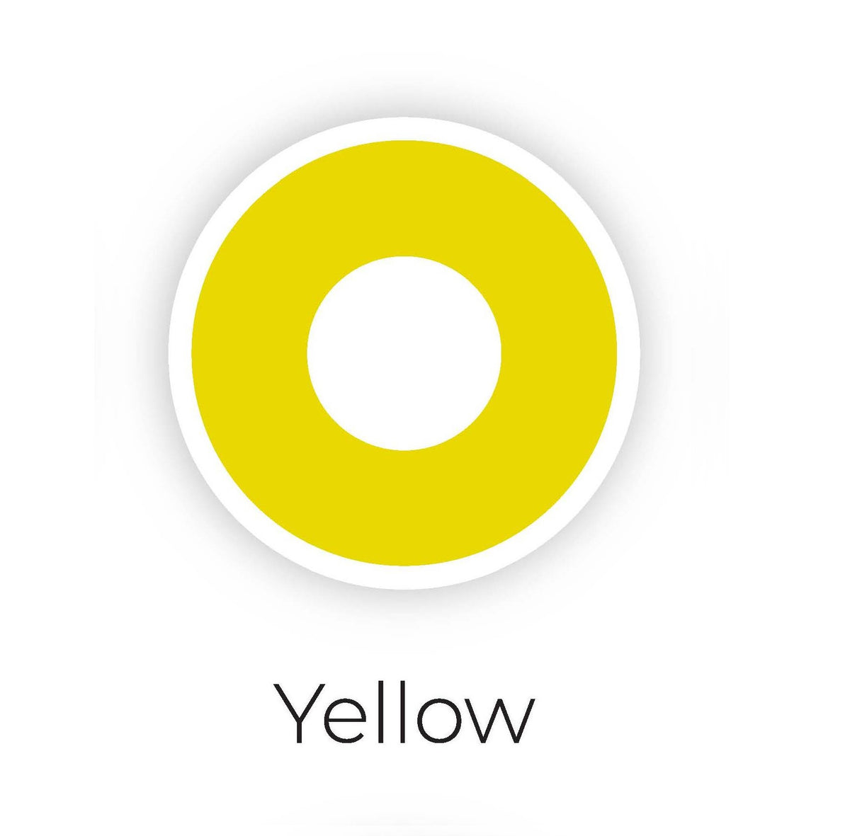 Yellow Out Halloween Contact Lenses - GlamourEye - SoftTouchLenses