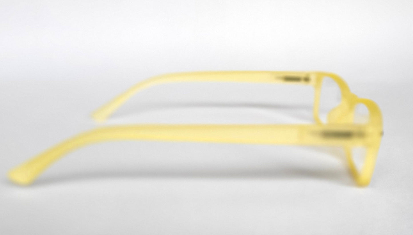 Affaires Yellow Reading Glasses For Men & Women Innovative Scratch Resistant UV Blocking Lenses , vibrant colorsful Design Power Reading Eyeglasses