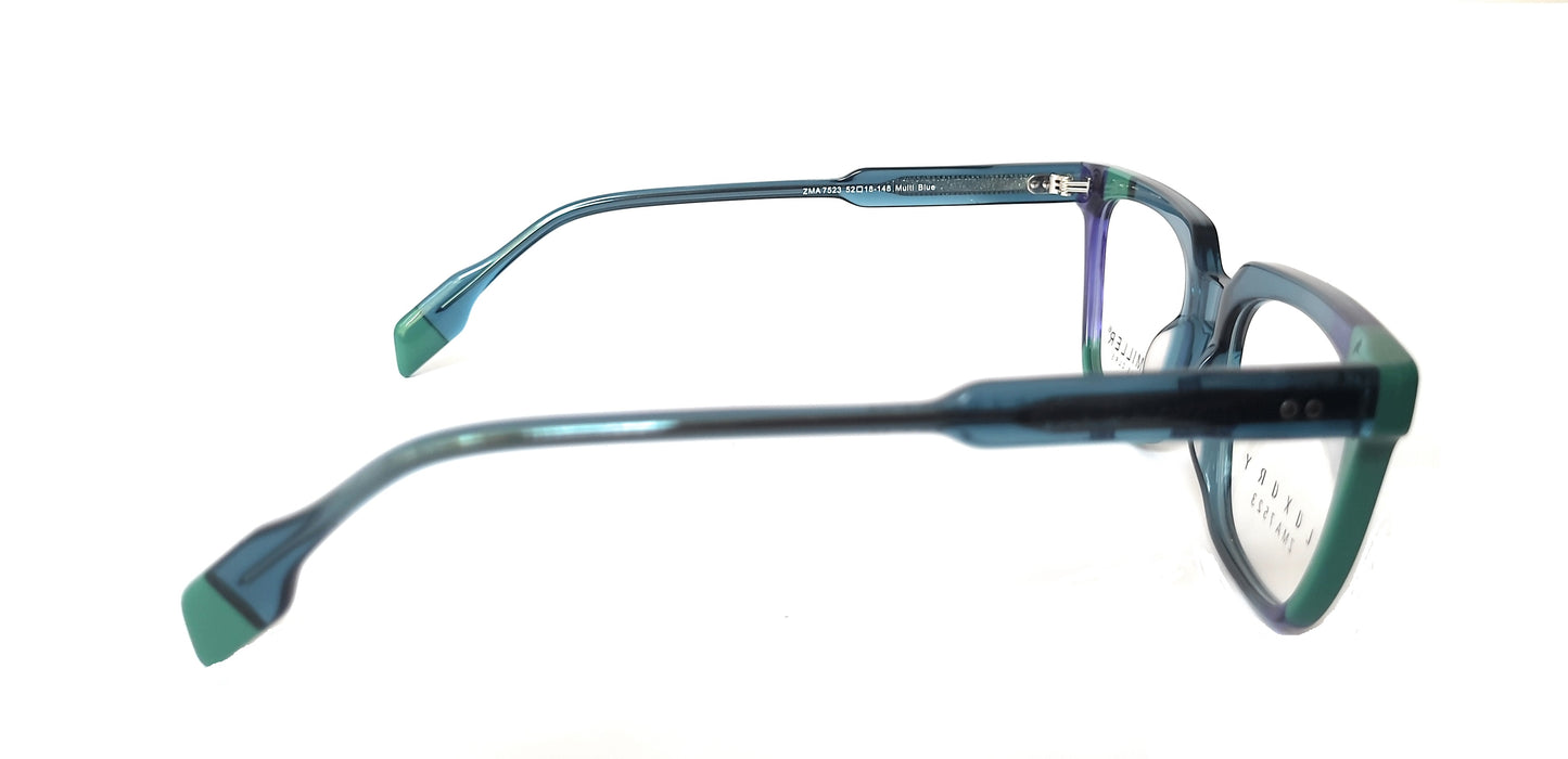 Zoe Miller Eyewear Spectacle Luxury ZMA7523 Multi BLUE