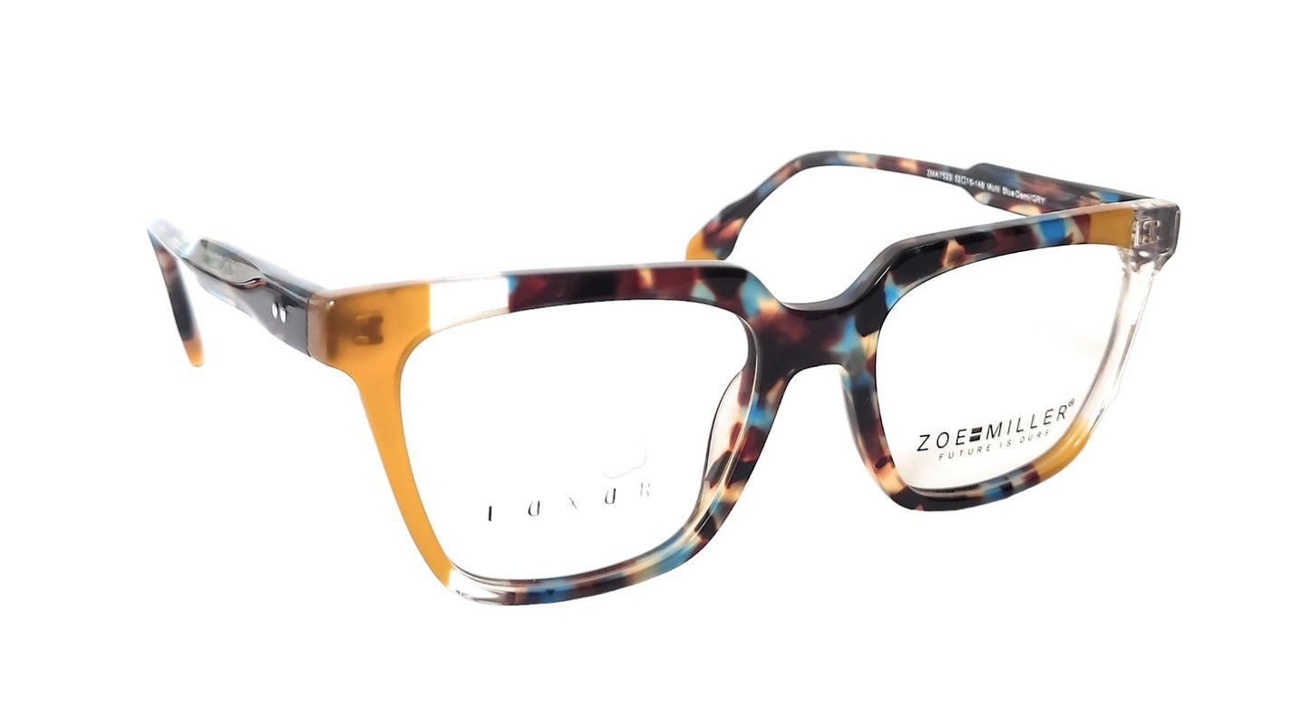 Zoe Miller Eyewear Spectacle Luxury ZMA7523 Multi BLUE DEMI / GRY