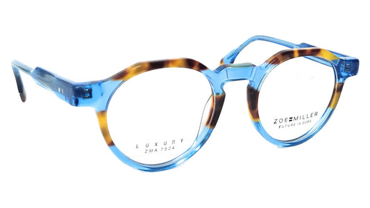 Zoe Miller Eyewear Spectacle Luxury ZMA7524 Multi BLUE/DEMI