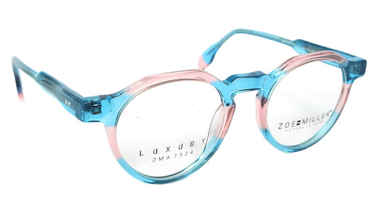 Zoe Miller Eyewear Spectacle Luxury ZMA7524 Multi BLUE/PNK