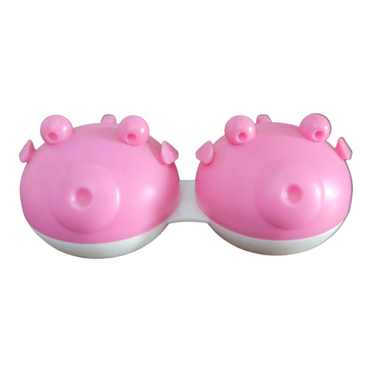 Premium Contact Lens Case | Fancy Contact Lenses Case Pink Color by Affaires Qcase-0043