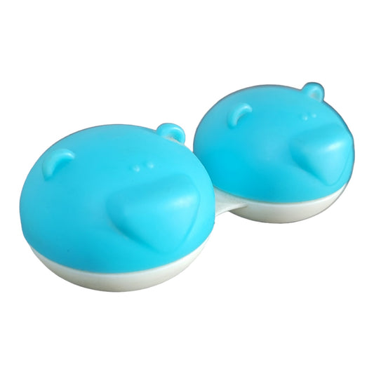 Bear Contact Lens Case | Fancy Contact Lenses Case Blue Color by Affaires Qcase-0044