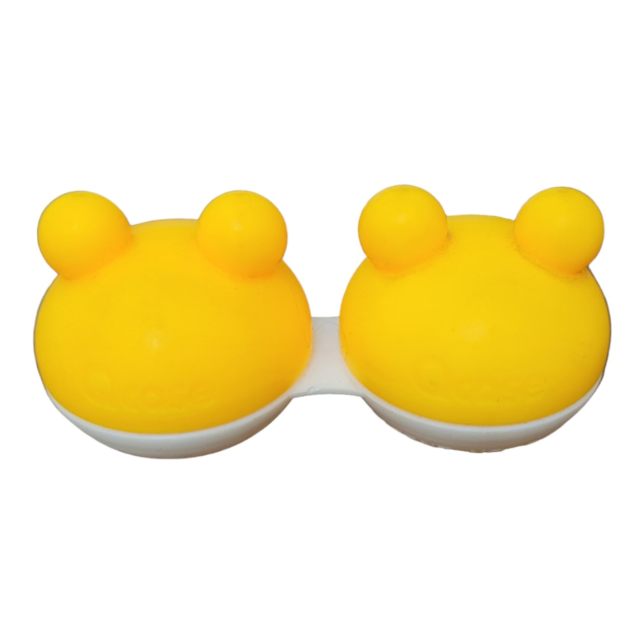 Frog Contact Lens Case | Fancy Contact Lenses Case Yellow Color by Affaires Qcase-0047