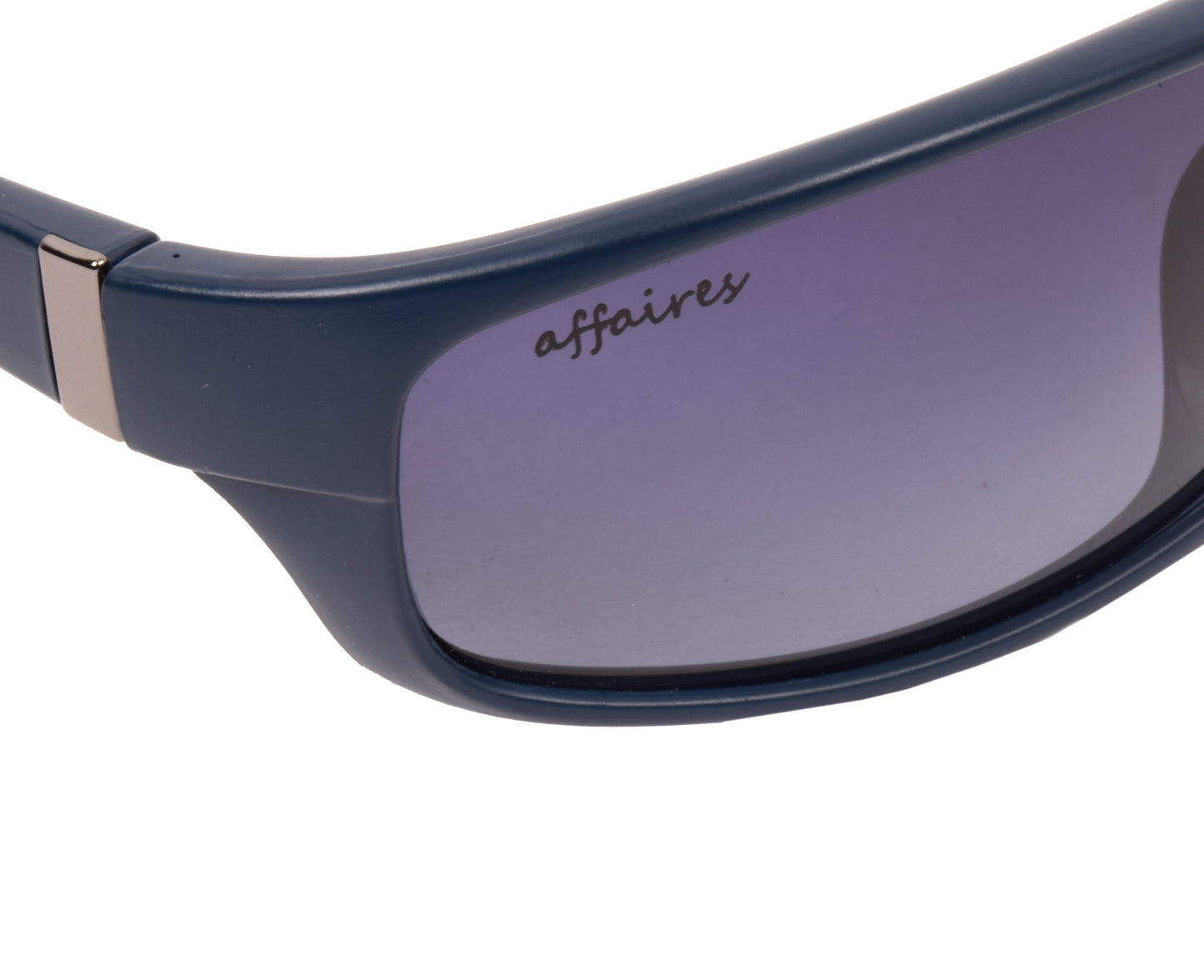 Affaires Polarized Sunglasses Blue Full Rim A-407