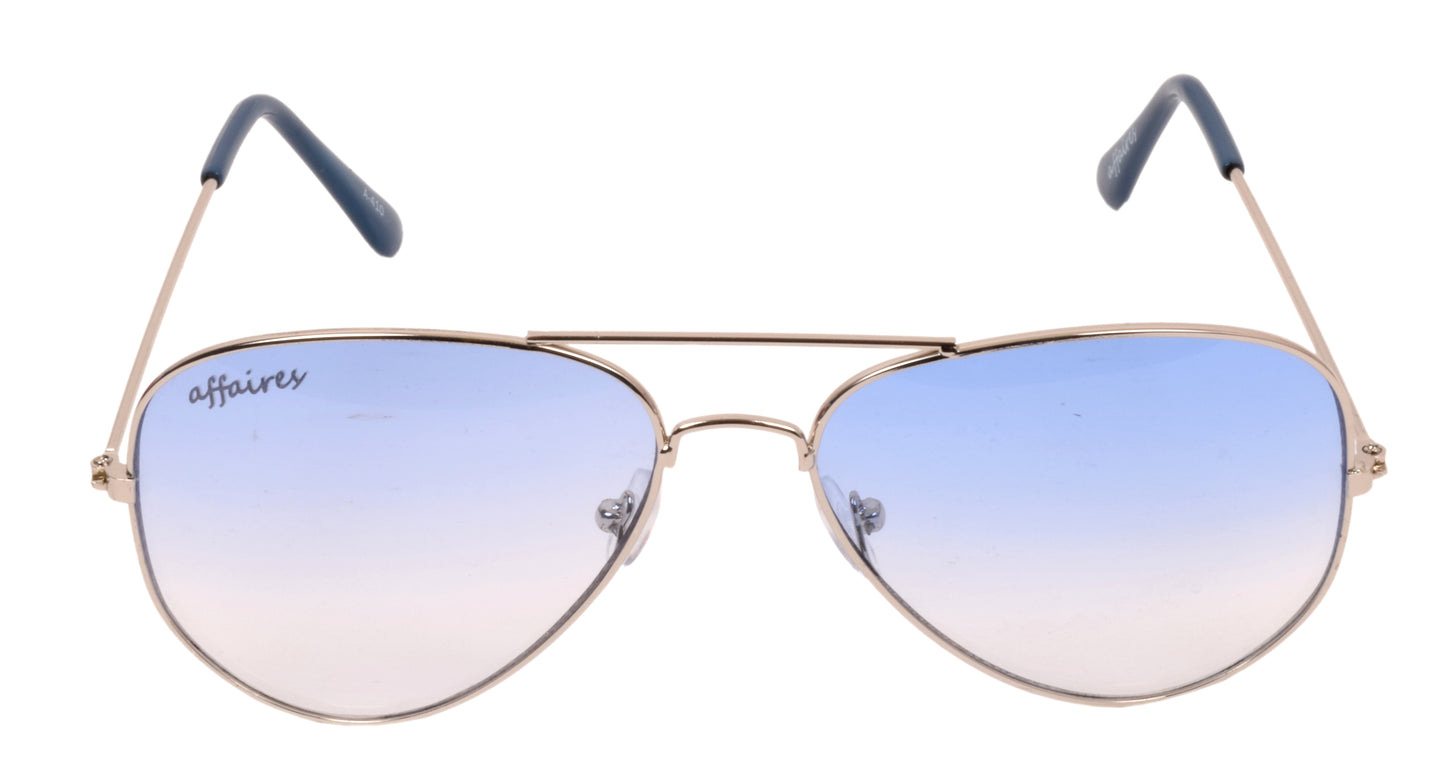 Affaires Aviator Sunglasses with Cover A-410