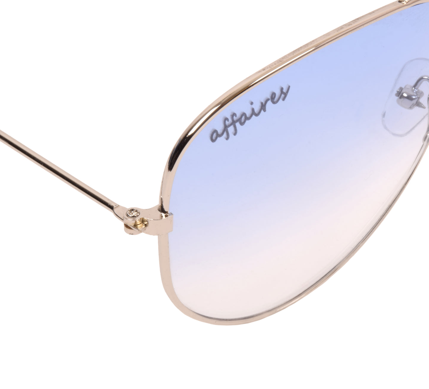 Affaires Aviator Sunglasses with Cover A-410