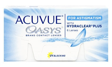 ACUVUE OASYS TORIC Astigmatism Johnson & Johnson (6 Lens Per Box)