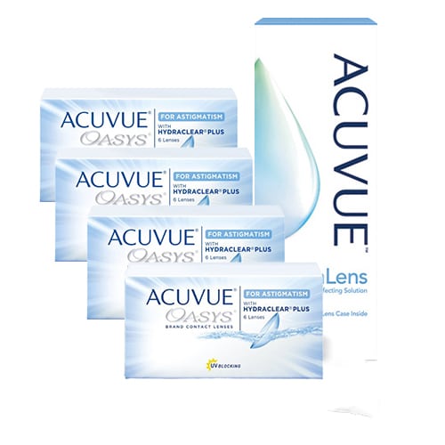 Acuvue Oasys Toric Contact Lenses