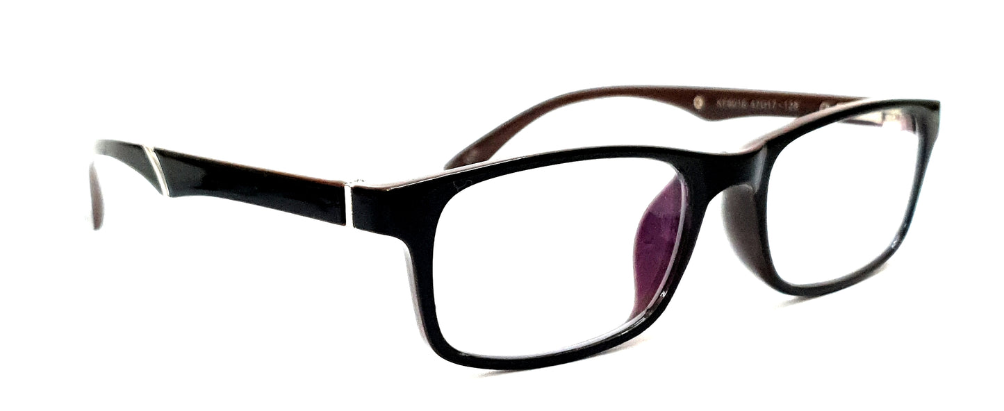 Black and brown glasses for eye protection