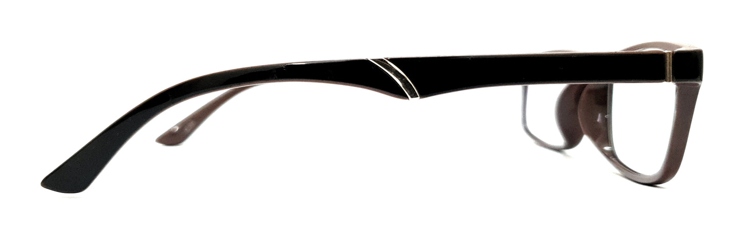 Black and brown glasses for eye protection