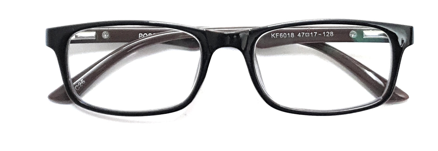 Black and brown glasses for eye protection