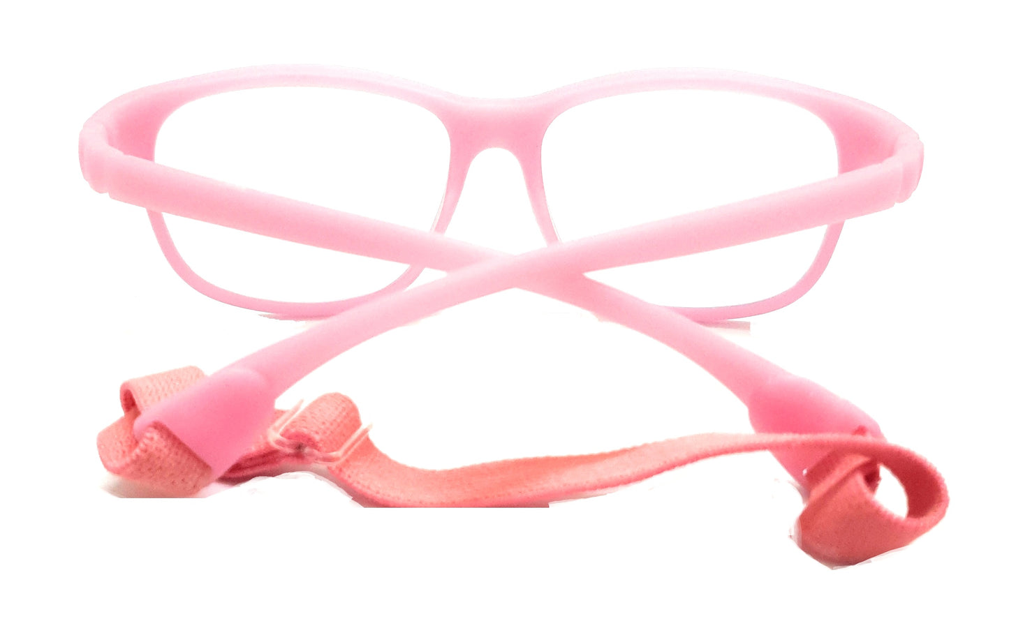 Affaires Blue Ray Block glasses Frames for Kids, Flexible, Bendable, No Screws, Glasses with anti-reflection | 1303 BC-285 (Baby Pink)