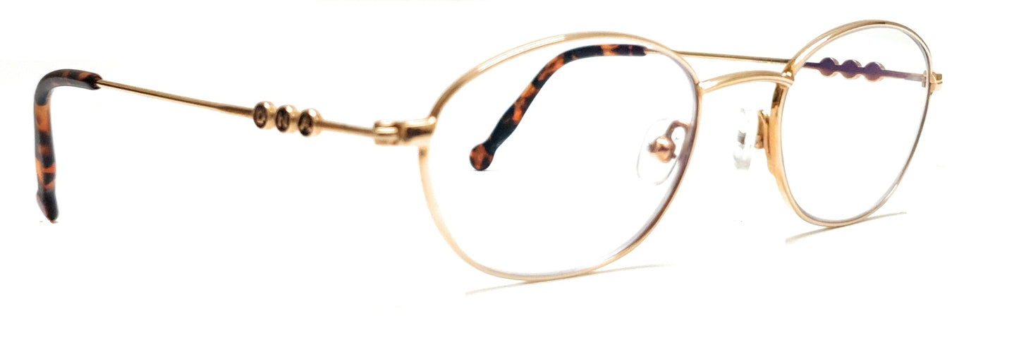 Golden Harry Potter-style kids blue ray block glasses