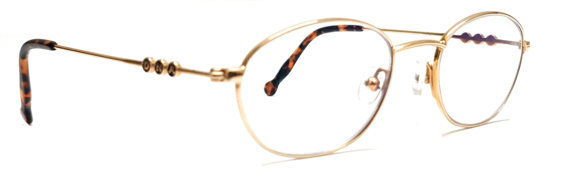 Golden Harry Potter-style kids blue ray block glasses