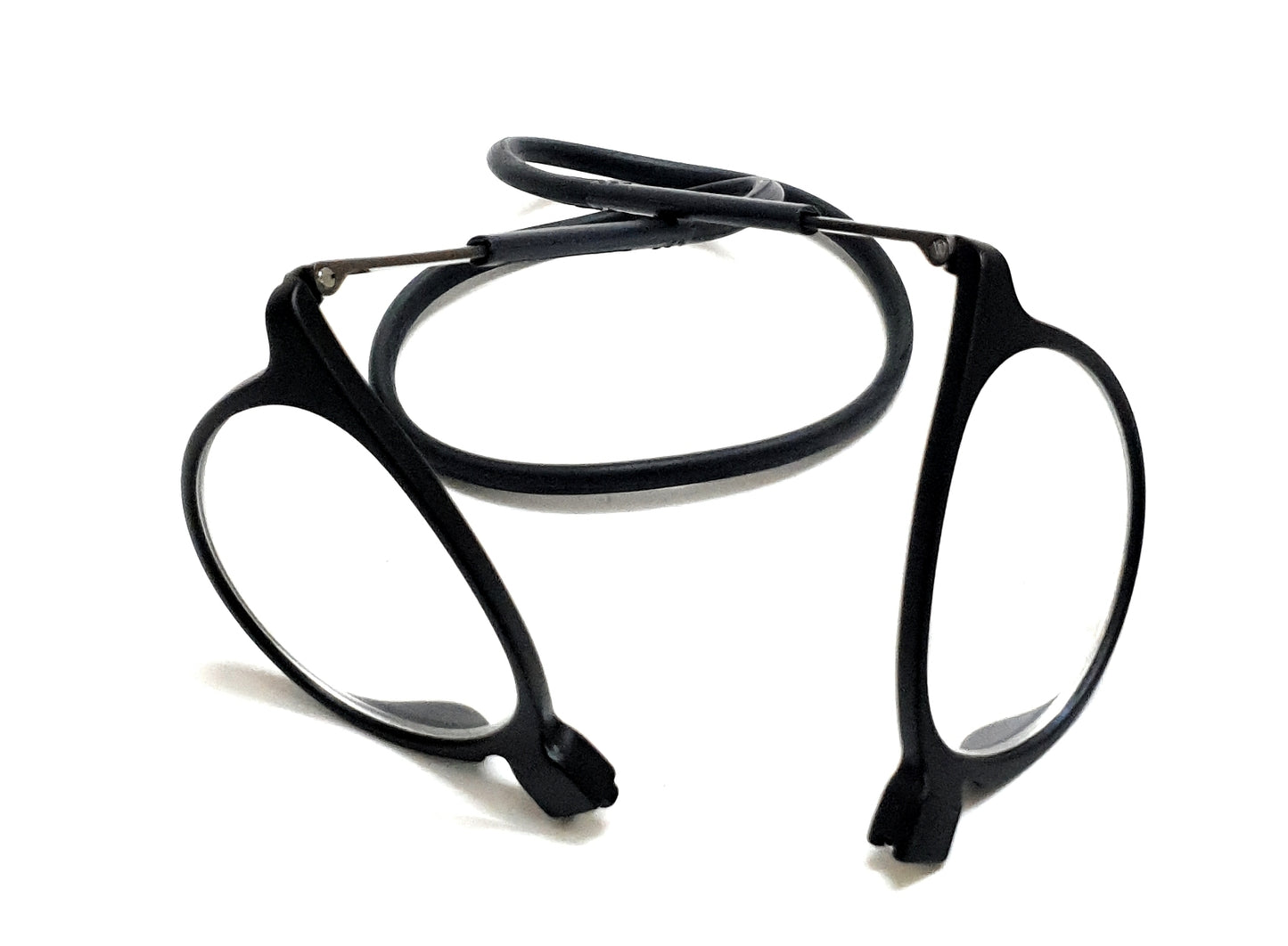 Round Magnetic Easyflex Reading Spectacle Glasses Suitable For Near Vision Color Black