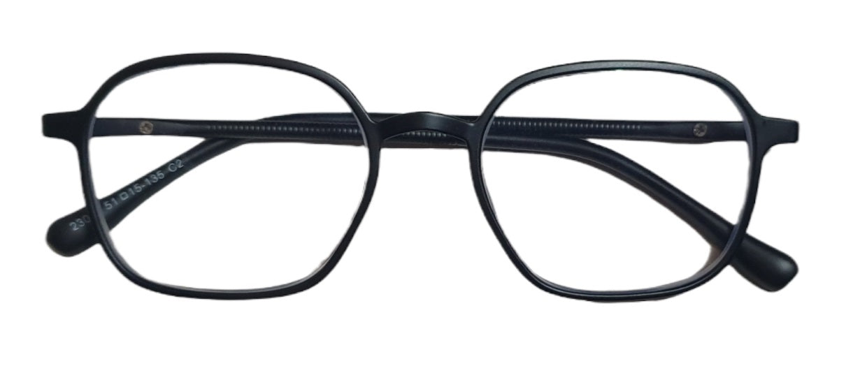 Magnetic 5Pcs Clip-on Blue Block Computer Glasses with anti-reflection | Polarized Clip-on Frame with Zero Power (2307A) BC-189