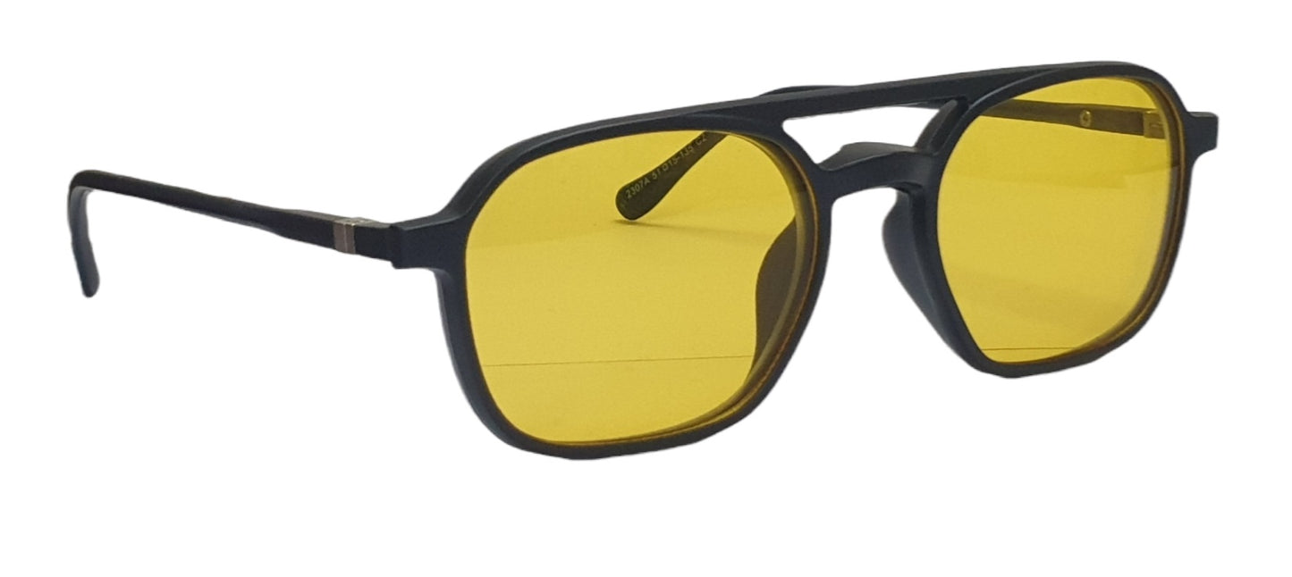 Magnetic 5Pcs Clip-on Blue Block Computer Glasses with anti-reflection | Polarized Clip-on Frame with Zero Power (2307A) BC-189