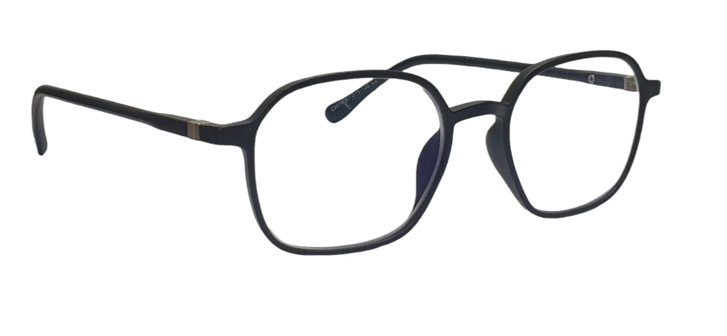 Magnetic 5Pcs Clip-on Blue Block Computer Glasses with anti-reflection | Polarized Clip-on Frame with Zero Power (2307A) BC-189