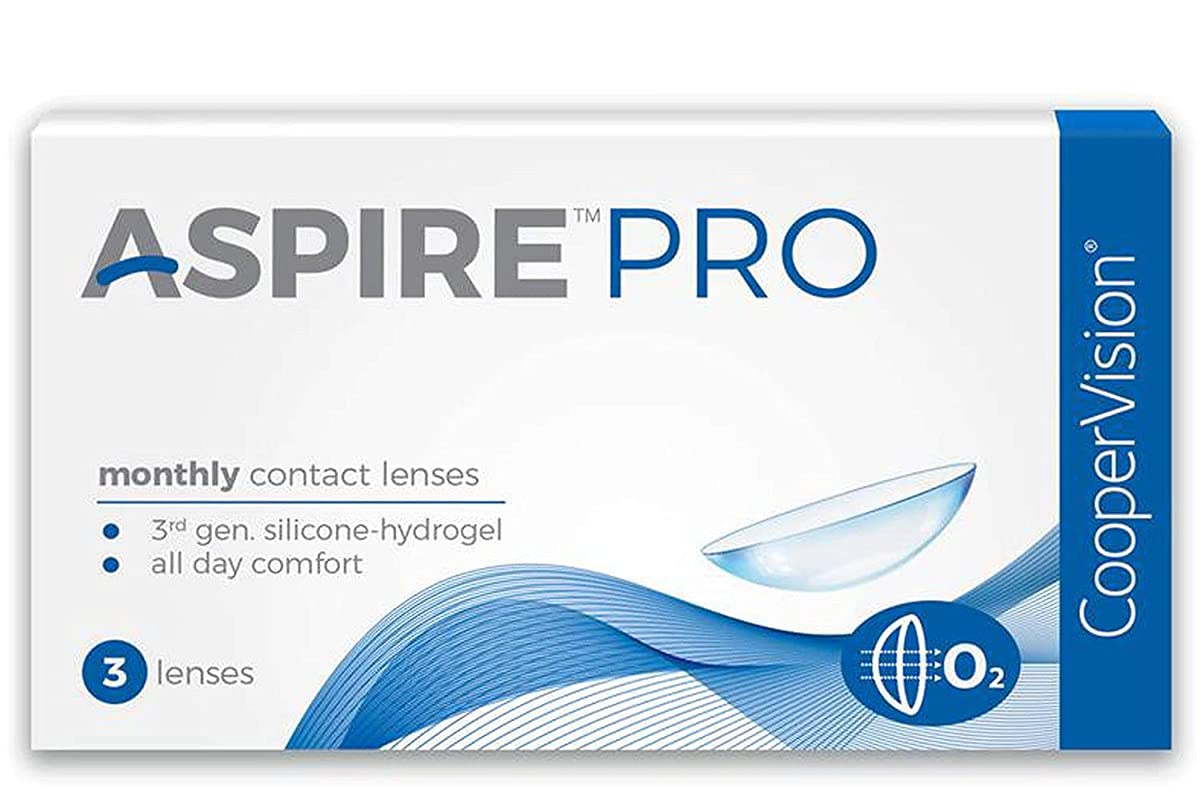 Aspire Pro Monthly Disposable Contact Lens CooperVision ( 3pcs in a Box )