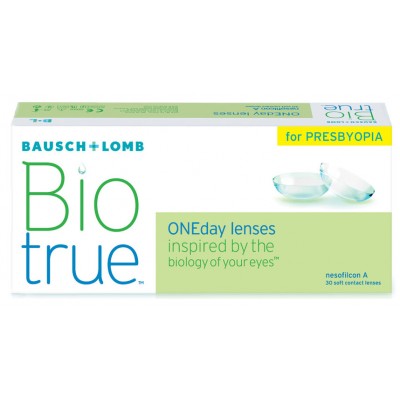 Bausch & Lomb BioTrue ONEday Lenses for Presbyopia MULTIFOCAL (30 lens in abox)