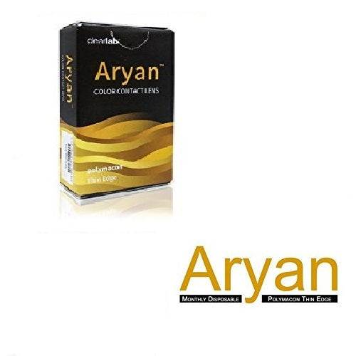 Aryan Color Contact Lenses 3months Disposable Cool Gray
