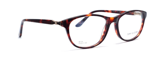 Tommy Brown Styles Eyeglasses M134 DA Brown Spectacle