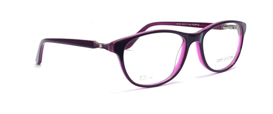 Tommy Brown Styles Eyeglasses M134 Purple Spectacle