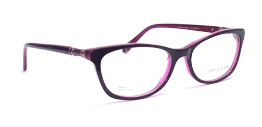 Tommy Brown Styles Eyeglasses M140 Purple Spectacle