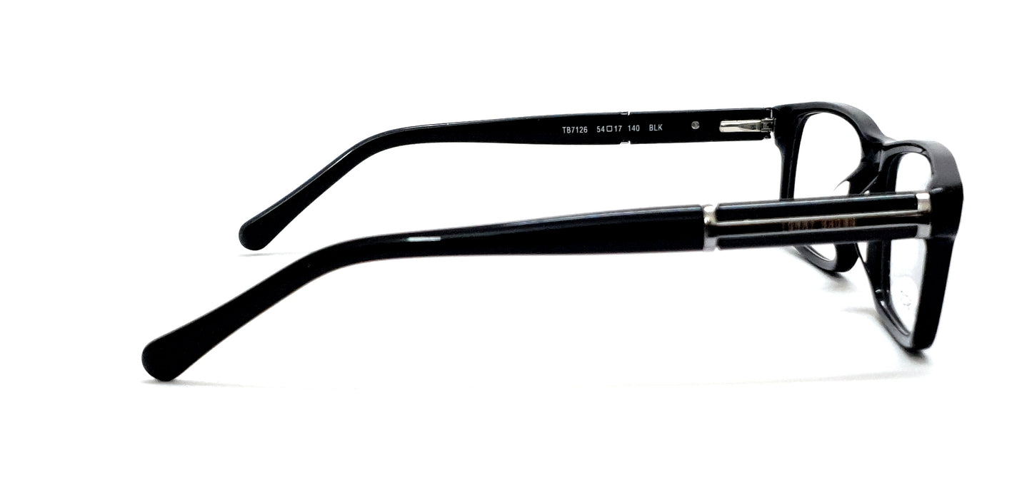 Rectangle Tommy Brown Eyeglasses TB7126 Black