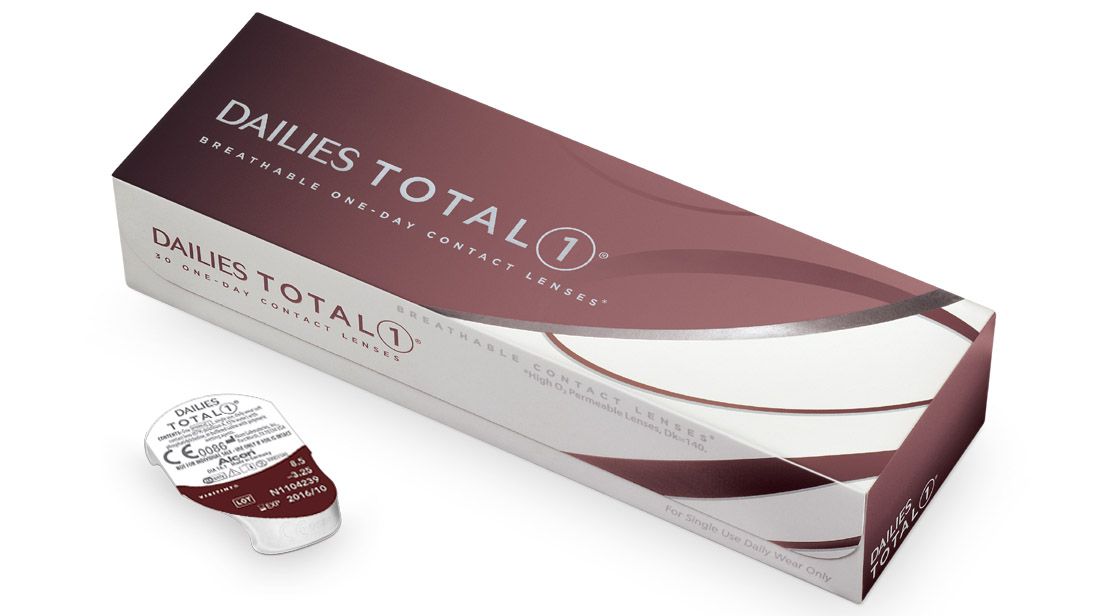 Dailies Total 1 Contact Lenses ALCON Ciba Vision | Daily Disposable | (30 Lenses in a Box)