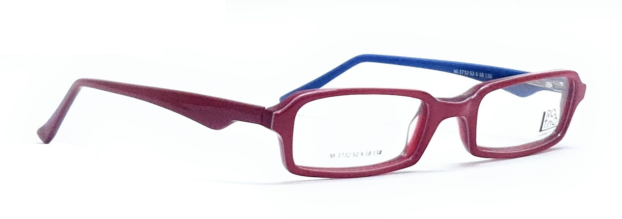 Rio Tinto KIDS Rectangle Eyeglasses M-3732 Red-Blue Spectacle