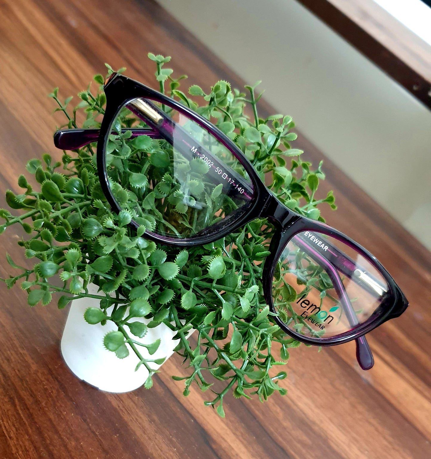 CatEye Eyeglasses Spectacle M-2002 with Power ANTI-GLARE-Reflective Glasses Blue VS-003