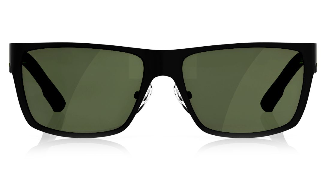 Fastrack Wayfarer Men Sunglasses BLack Frame M101GR2