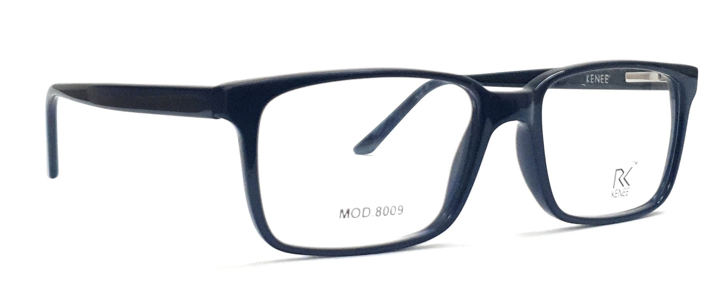 RK KENEE Rectangle Spectacle MOD 8009 Black
