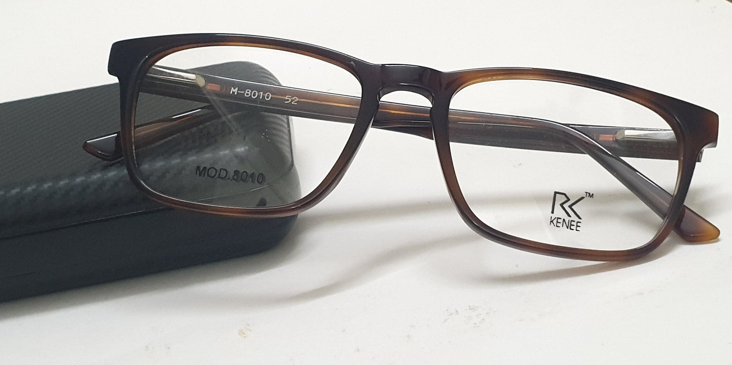 RK KENEE Rectangle Frame MOD 8010 DA Brown