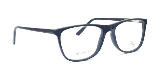 Trendy Rectangle Eyeglasses RK KENEE MOD 8017 Black