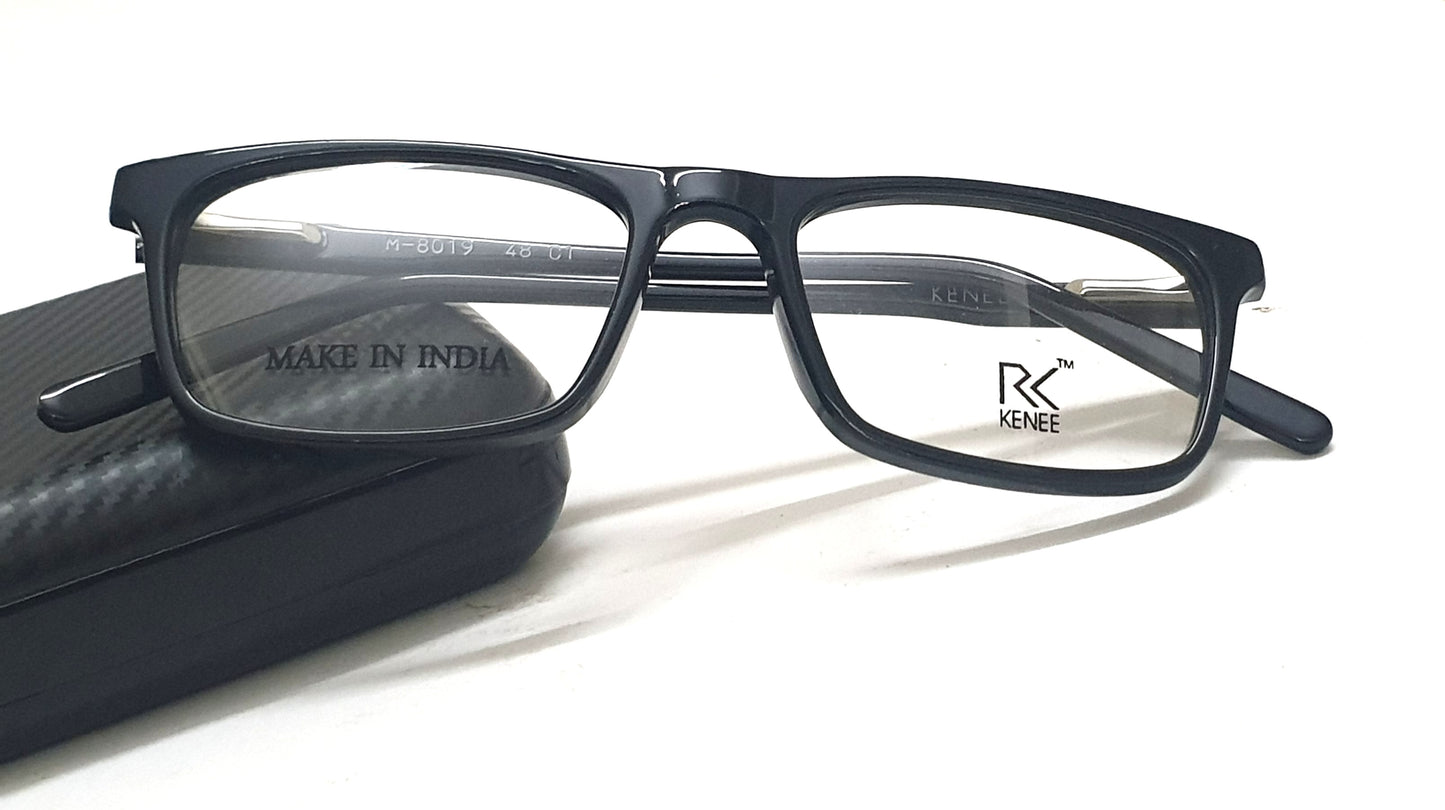 Rectangle Eyeglasses RK KENEE MOD 8019 Black